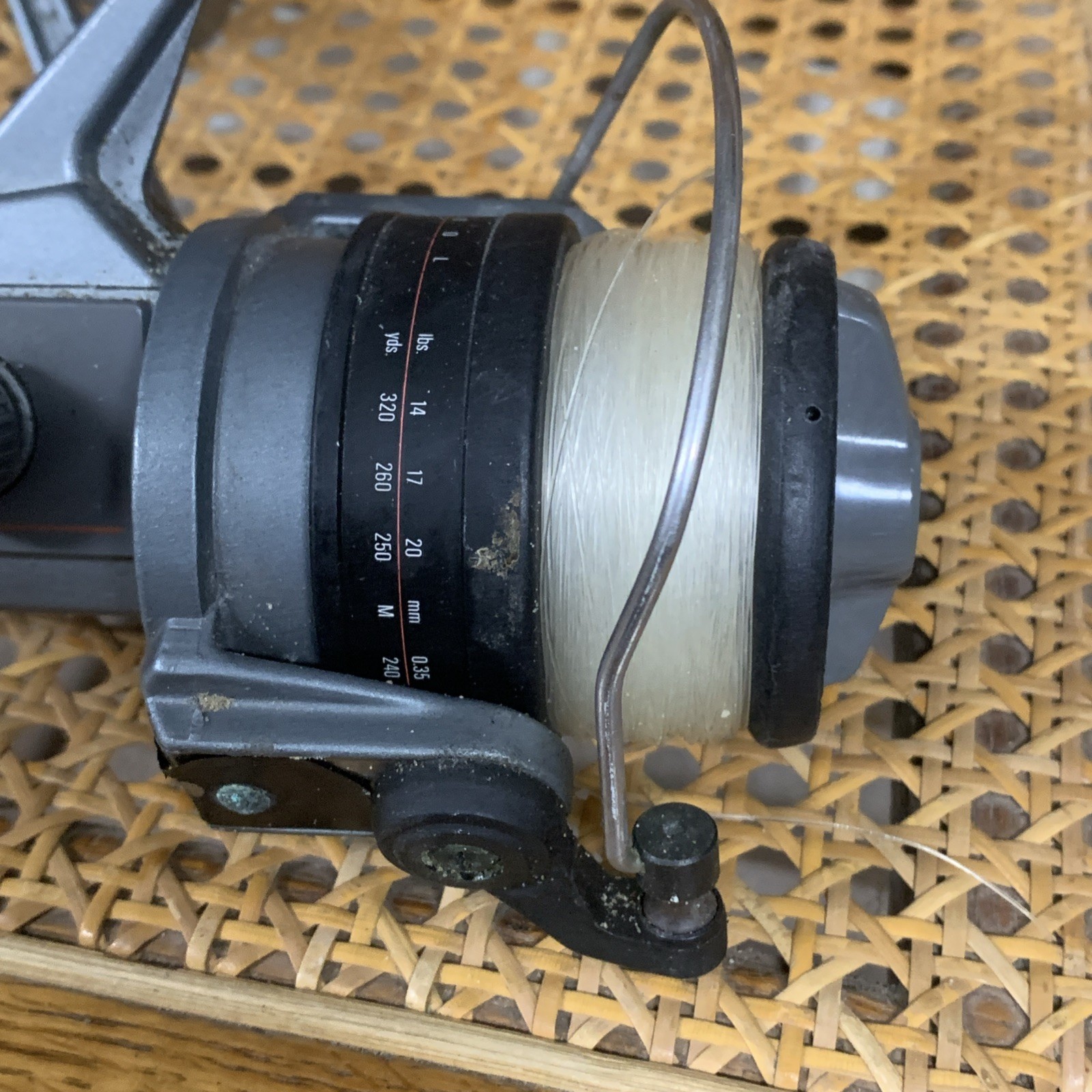 RYOBI FINTEK SILVER SPIN SX4m Spinning Reel, Vintage Fishing Tackle