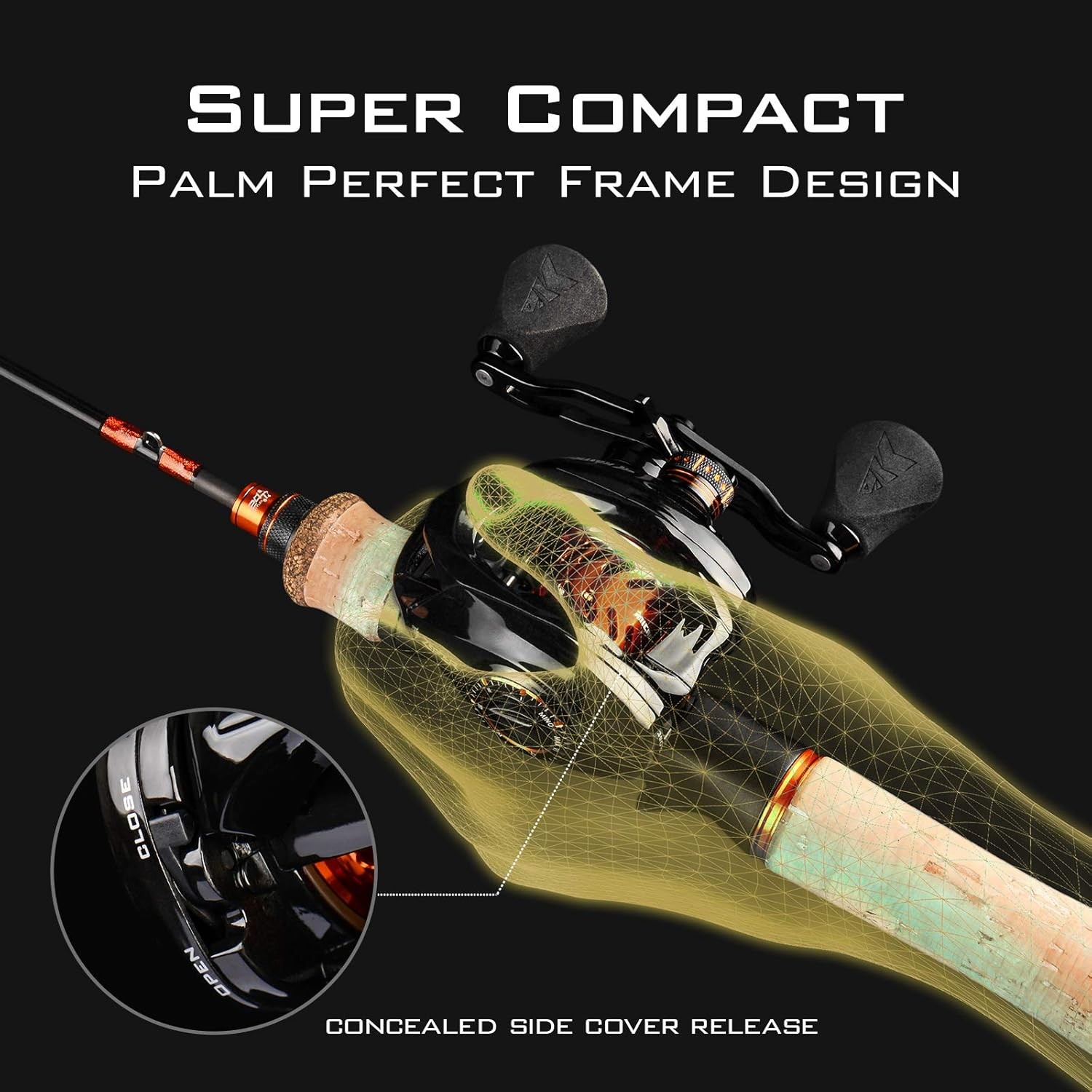 Zephyr Bait Finesse Baitcasting Reel Carbon Fiber Fishing Reel Drag Clicker