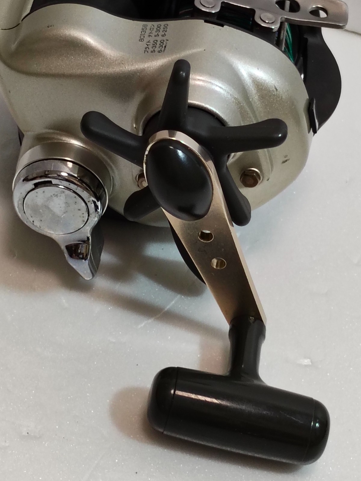 DAIWA Super Tanacom-S500w Electric Fishing Reel English Manual Power Cord :sw22