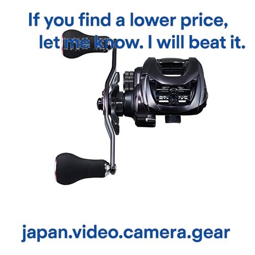 Daiwa Bait Reel 23 Red Fang 100XH