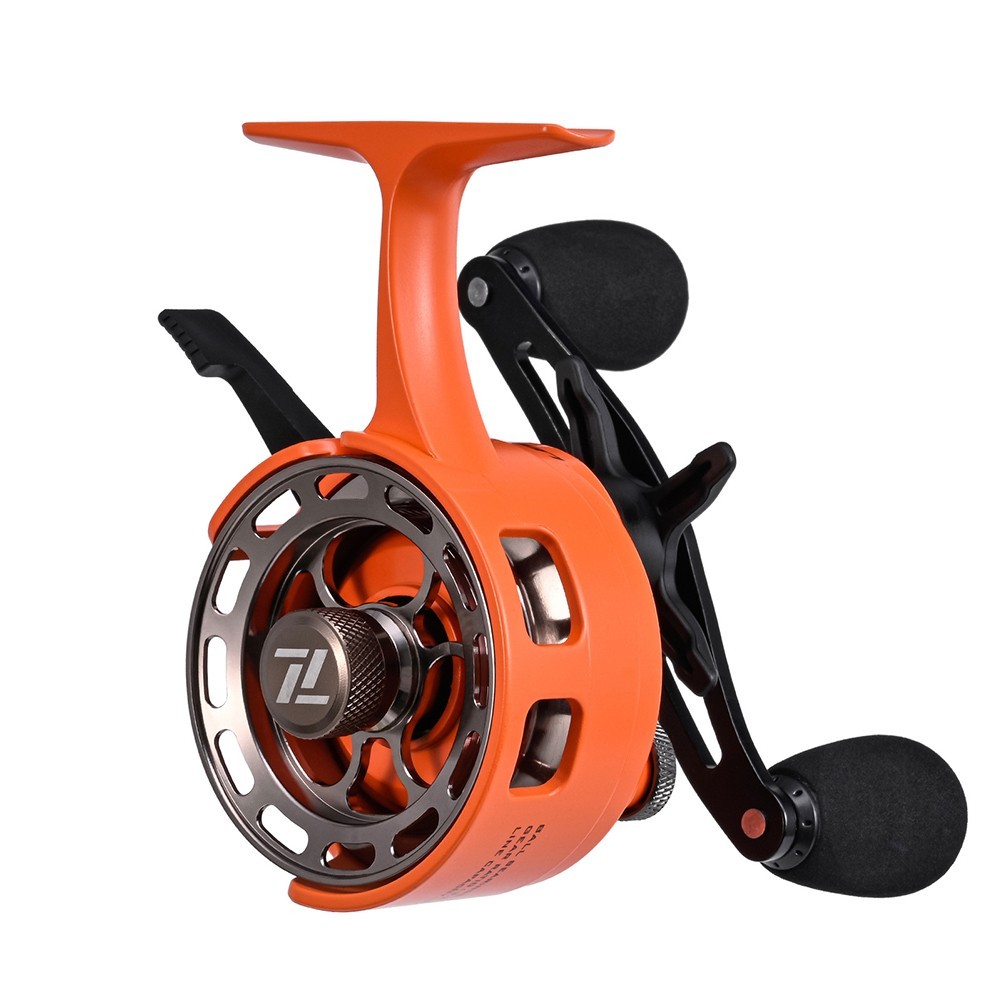 Precision Performance Ice Fishing Reel with 3+1 Bearings and 3 21 Gear Ratio