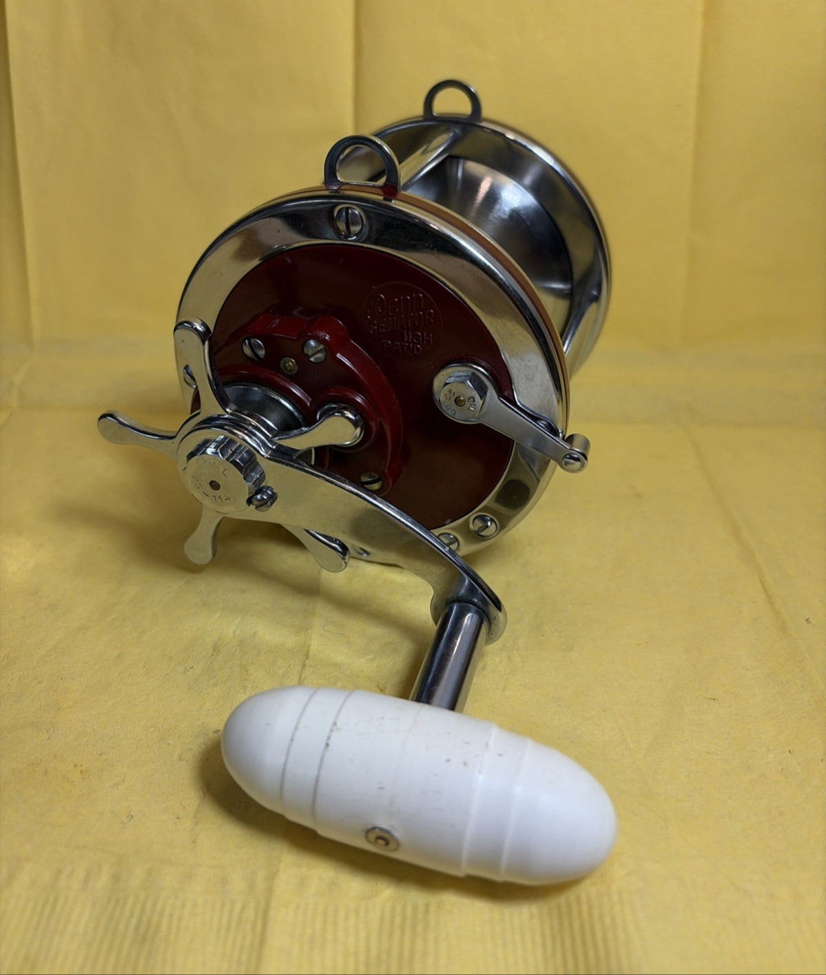 1970’s Penn Senator 113H 4/0 Big Game Fishing Reel Very Clean w/Box & Contents