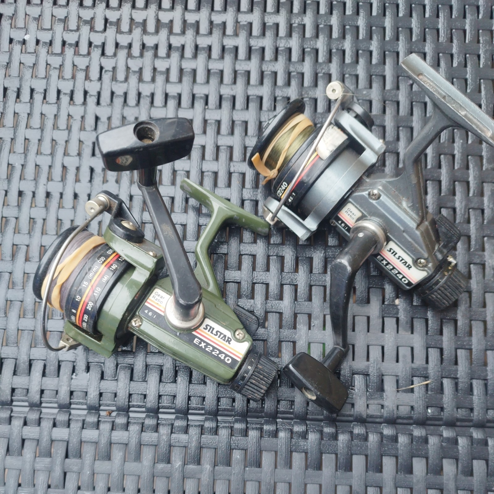 Silstar EX 2200-040 Fishing Reel Rear Control, Drag Reel