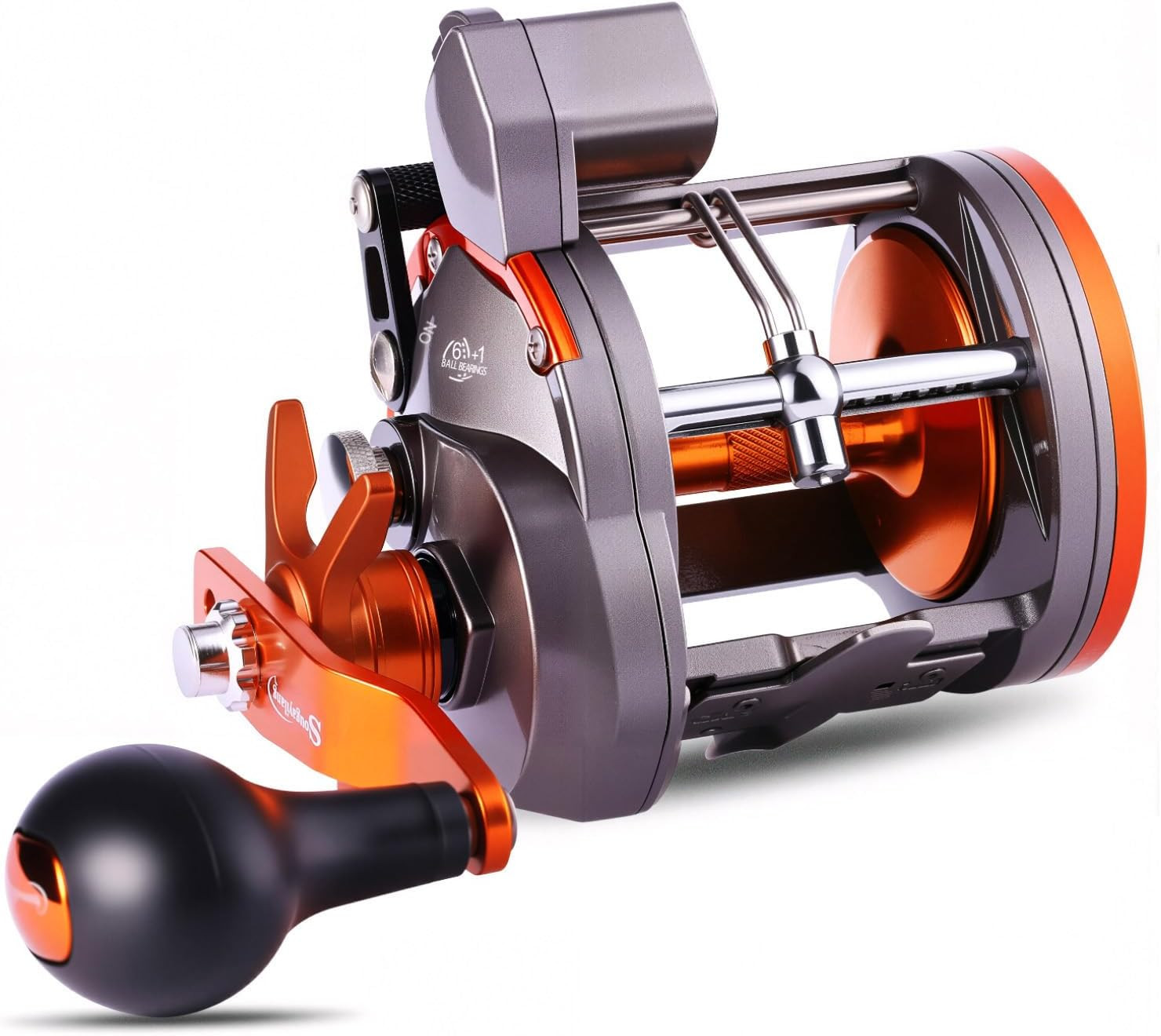 Line Counter Trolling Reel Conventional Level Wind Fishing Reel