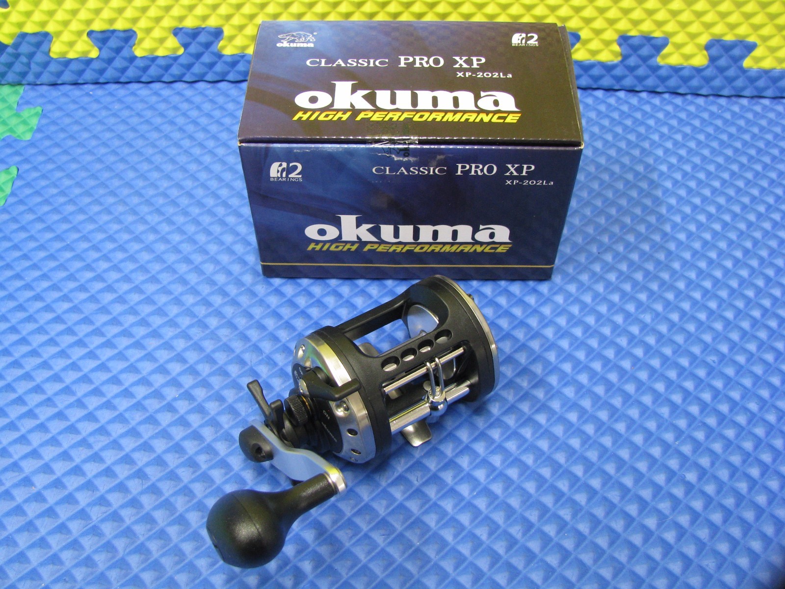 OKUMA HP CLASSIC PRO XP LEVELWIND TROLLING REEL 2 BRGS XP-202La