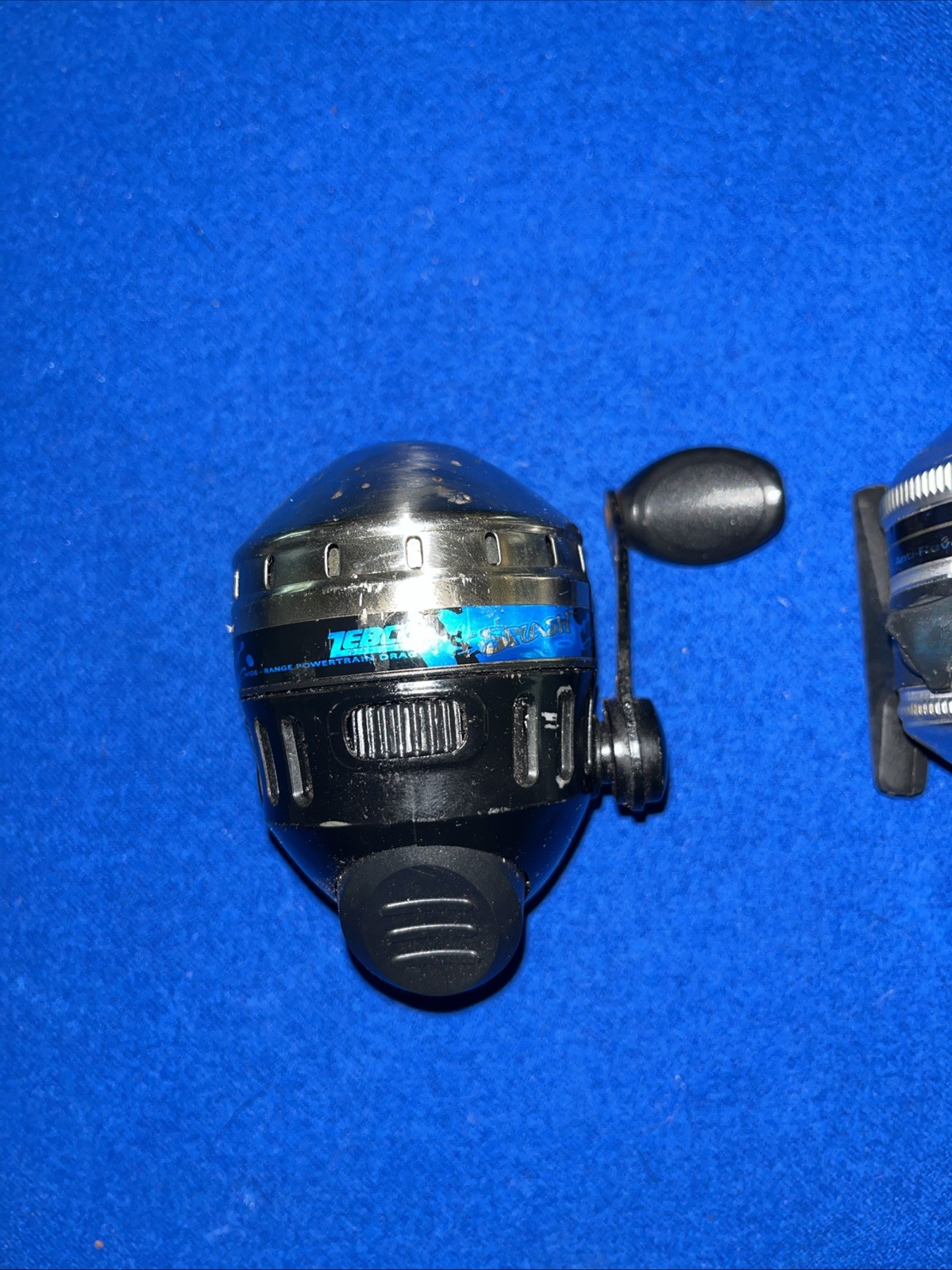 shakespeare & Zebco fishing reels 3 total. All Work Well.