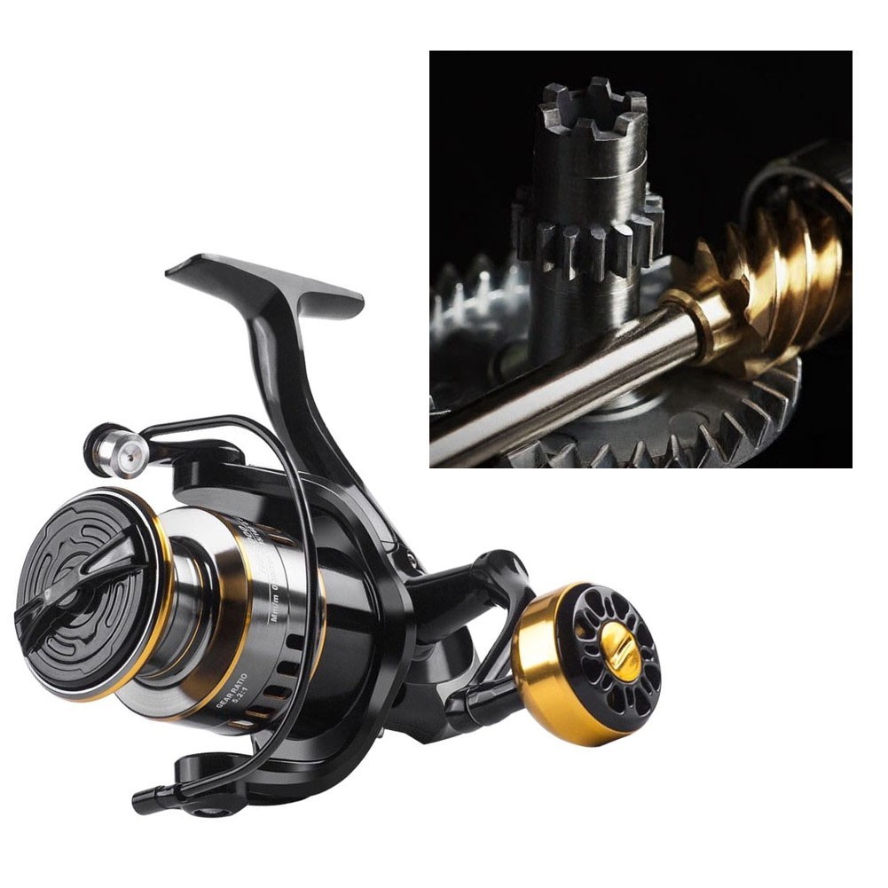 Fishing Reel Metal Body Aluminum Spool Zinc Gear Brass Spindle for Carp
