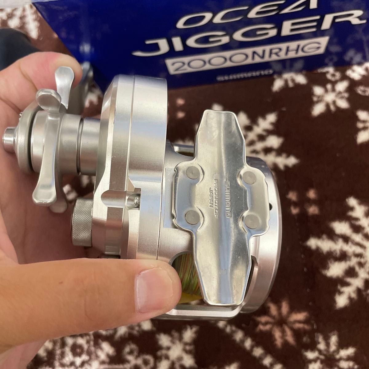 Item For 11 Ocea Jigger 2000NRHG Bait Reel Right Handle