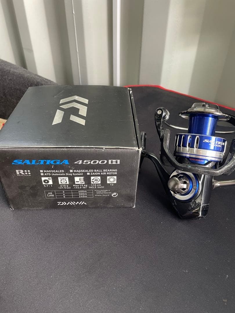 Daiwa SALTIGA 4500H Spinning Reel Magsealed ATD ZAION Air Rotor