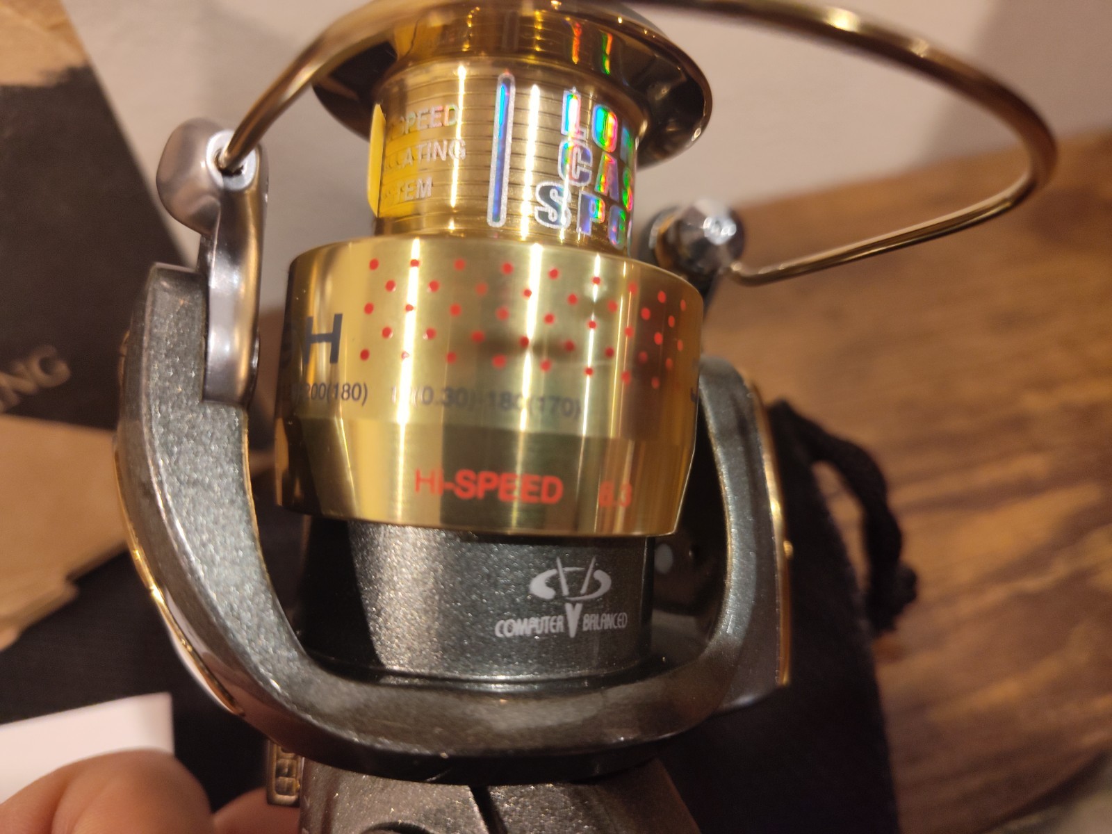 NIB Tica Venus GD3059H Fishing Reel Fresh Salt Water L/R Retrieve