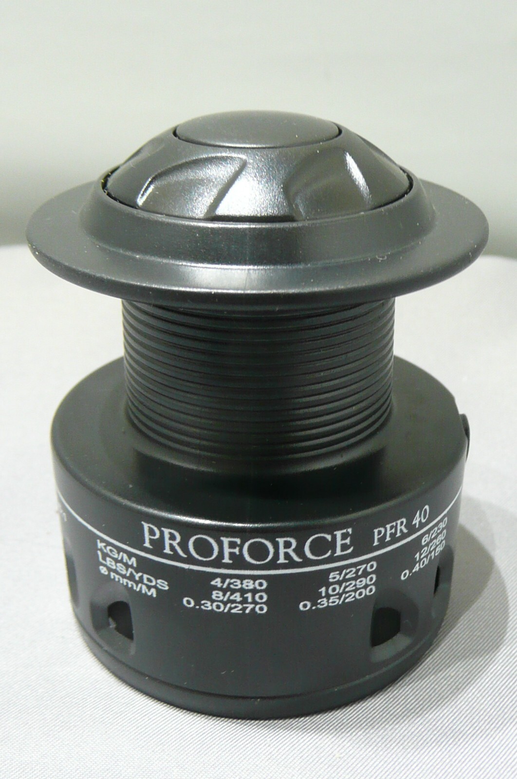 OKUMA? PROFORCE REEL PFR40 BLACK COMPOSITE SPOOL -USED FISHING SPARES- PRO FORCE