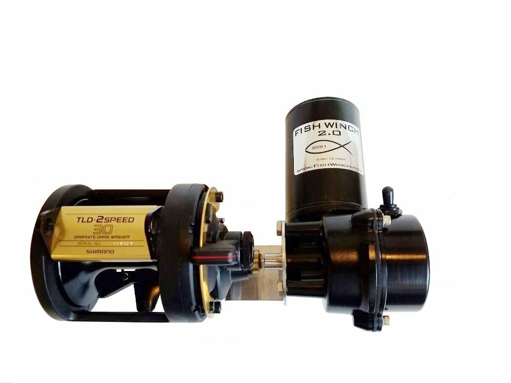 FISH WINCH® 2.0 (fits SHIMANO TLD20II & TLD30II) Electric Fishing Reel MOTOR