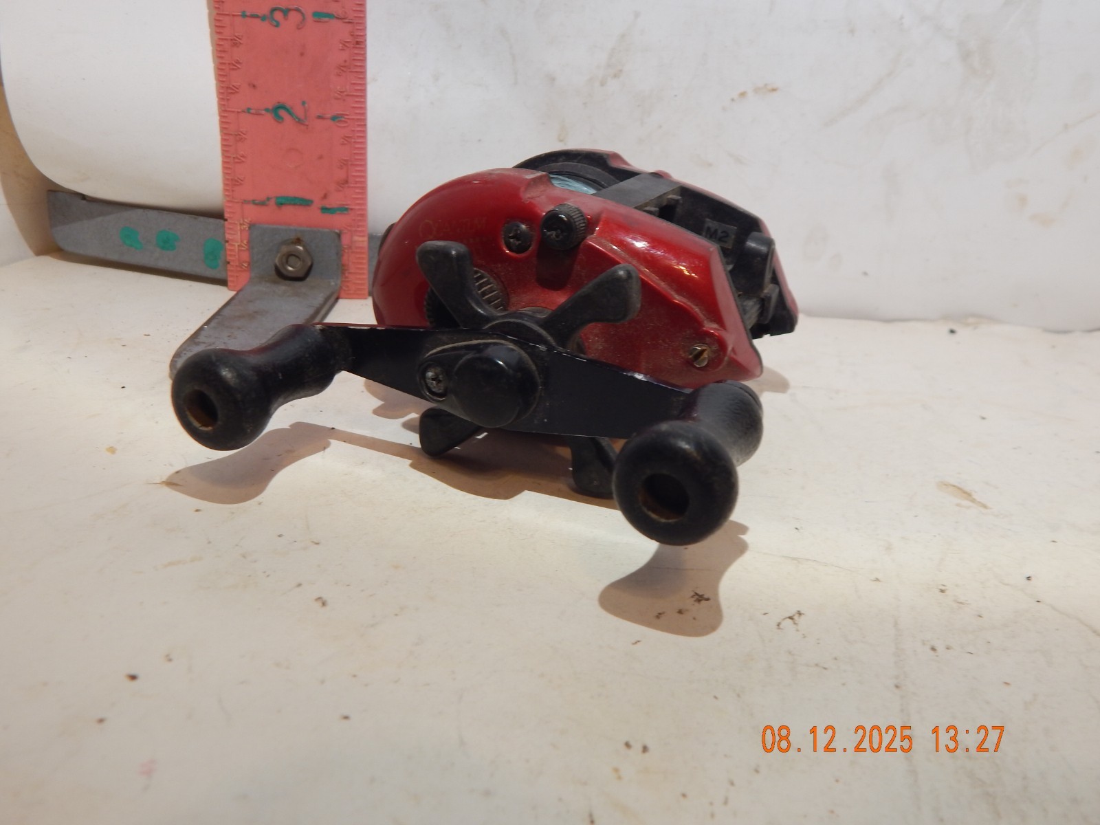 Vtg Zebco Quantum Lite QL1000 Bait Casting Reel Magnetic Spool Control Works