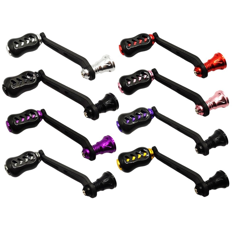 Carbon Fiber Single Arm Handle for For DAIWA For FUEGO Rocker Arm Screw In Reel