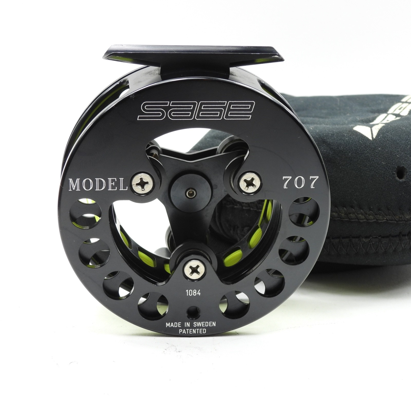 Loop-Built Sage 707 Fly Fishing Reel. Made in Sweden. W/ Case.