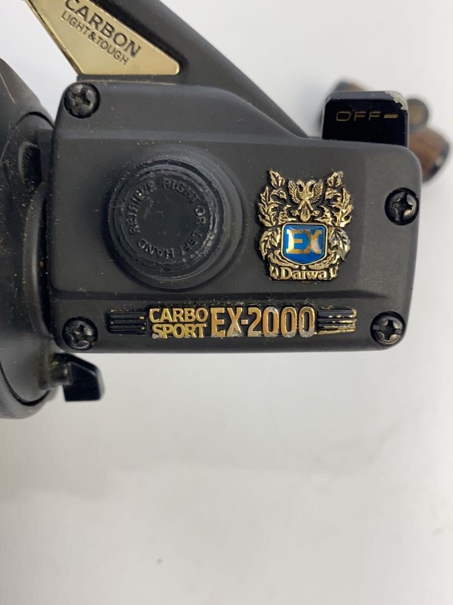 Daiwa Carp Reel EX2000 Used Fishing Reel, 4.7in/12cm, Scratches, Sports