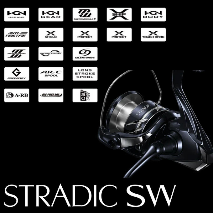 Shimano 24 STRADIC SW 5000XG Spinning Reel Saltwater NEW from Japan