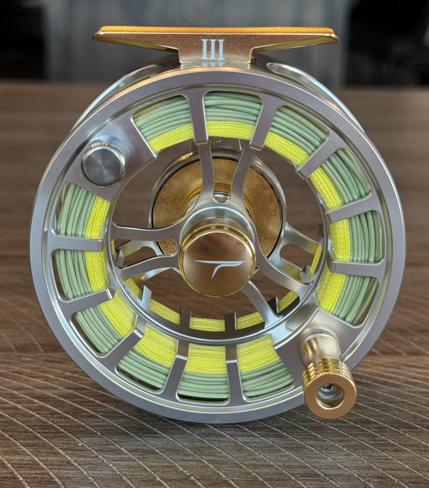 New In Box TFO NTR lll 7/8 wt Fly Reel w/New Rio Fly Line