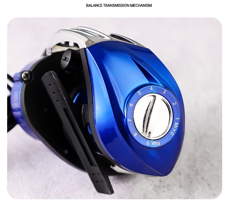 Baitcasting Fishing Reels Metal Casting Reel Fresh/Saltwater Right/Left Hand