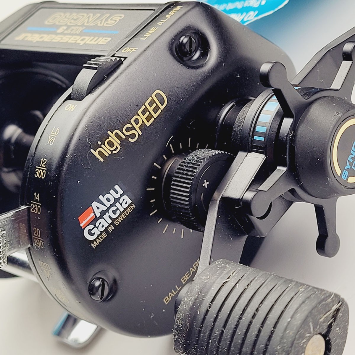 Vintage NOS Abu Garcia Ambassadeur Baitcasting Reel Boxed – XLT 3 Syncro