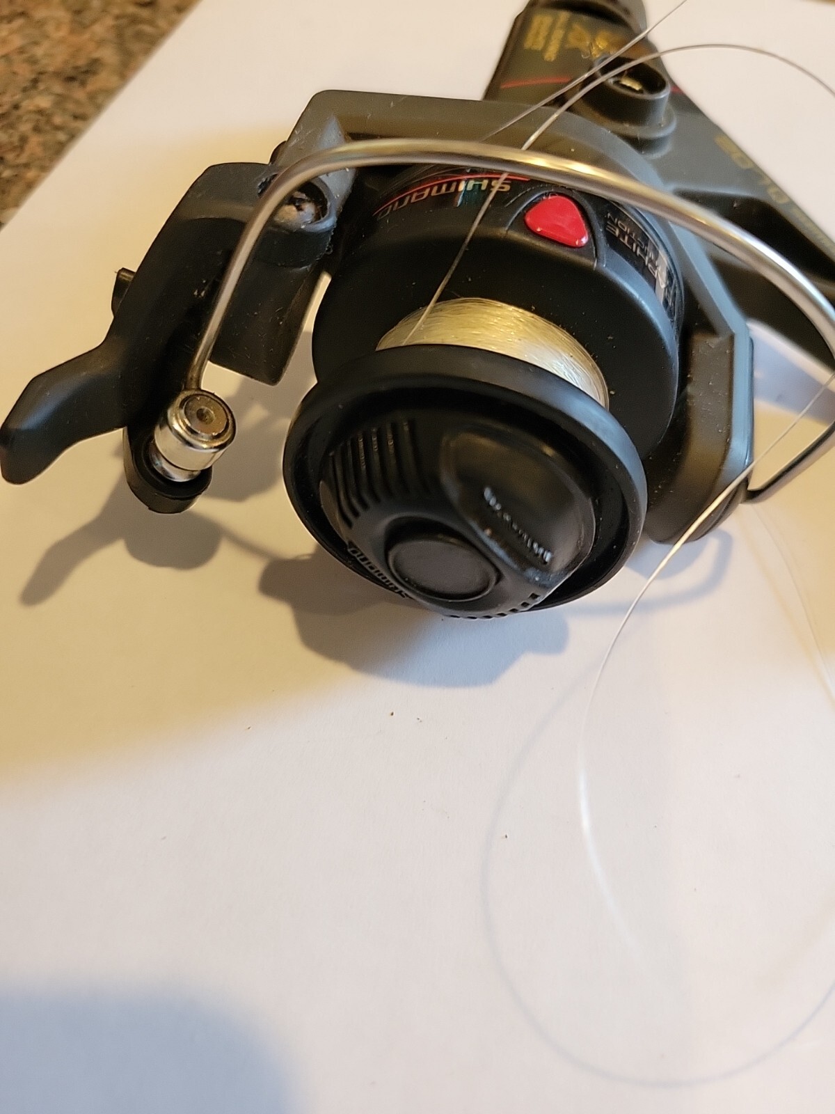 Shimano 200Q Spinning Fishing Reel AX Bio Grip Graphite Rear Drag
