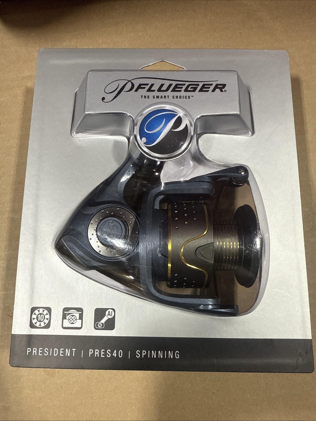 Pflueger President Spinning Reel Pres40 NEW