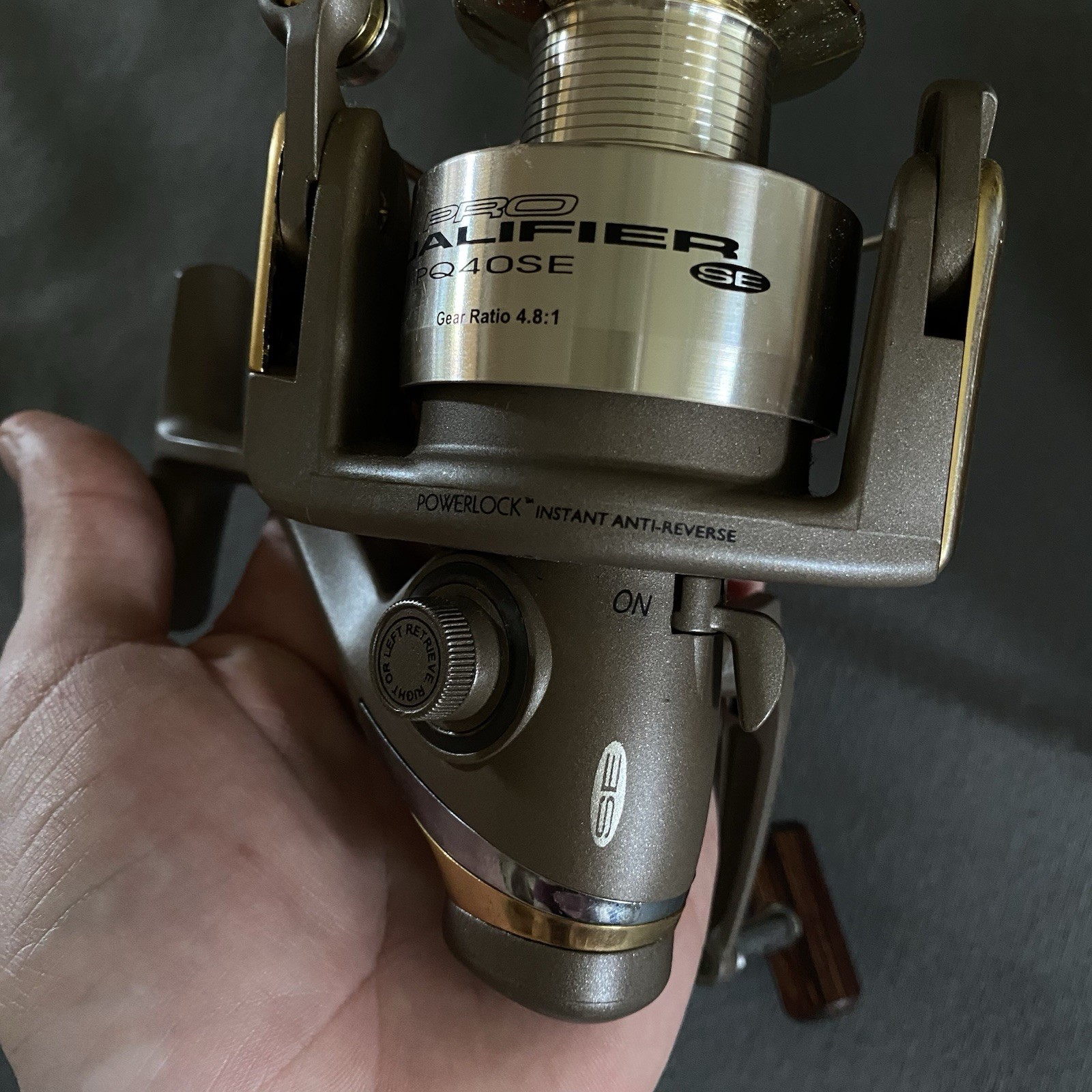 Vintage Bass Pro Shops Pro Qualifier Reel PQ40SE – 8/260 , 10/195 , 12/175