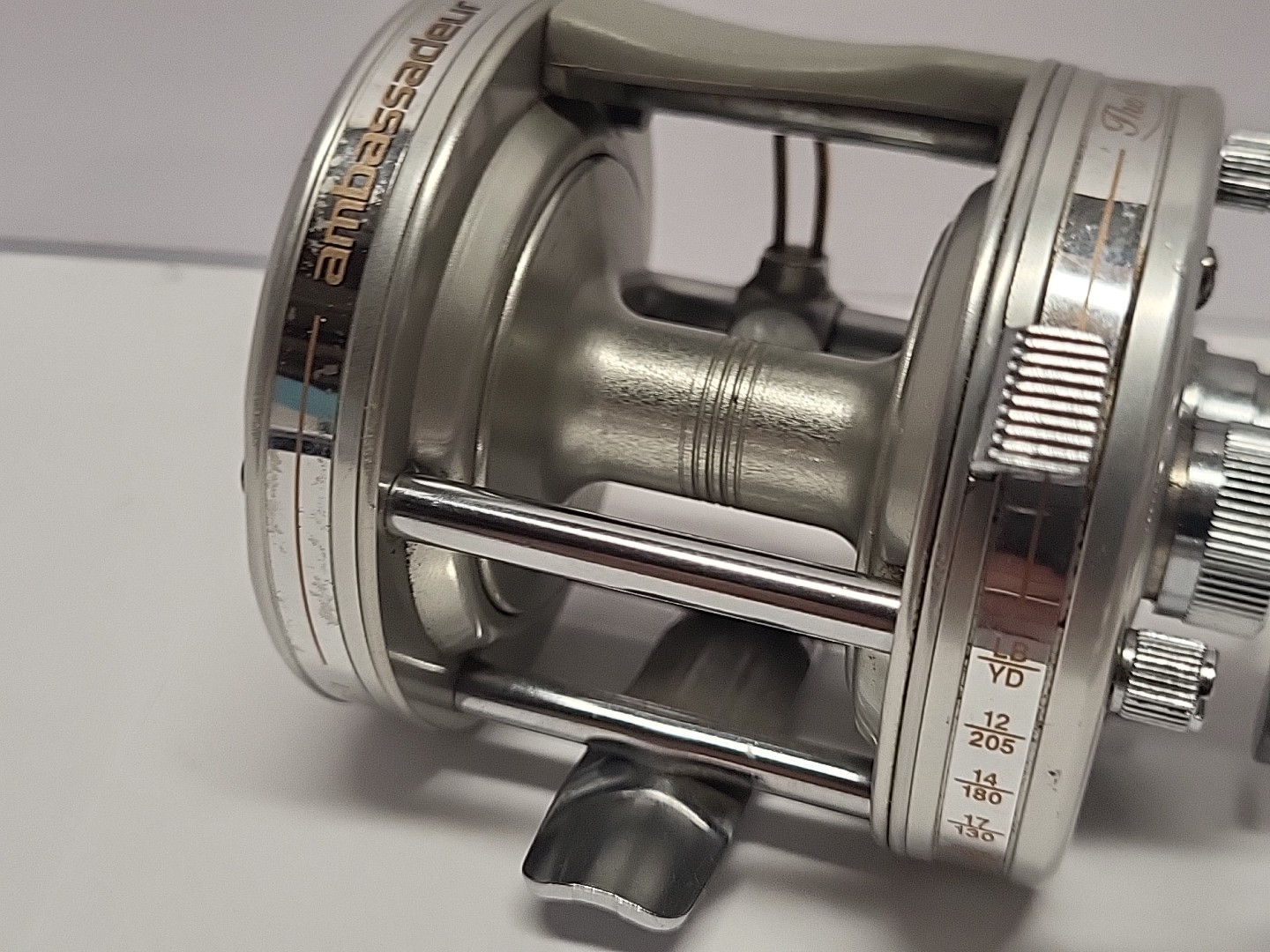 ABU GARCIA AMBASSADEUR 5500C3 MADE IN SWEDEN GREAT COND RH RETRIEVE