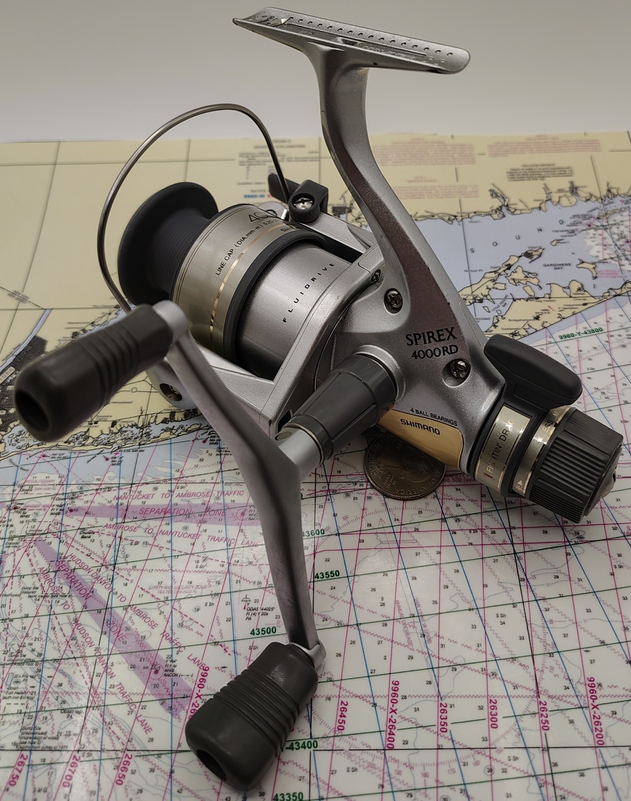 SHIMANO SPIREX 4000RD SPINNING FISHING REEL *BEST-4-MEDIUM ACTION *L@@K !!