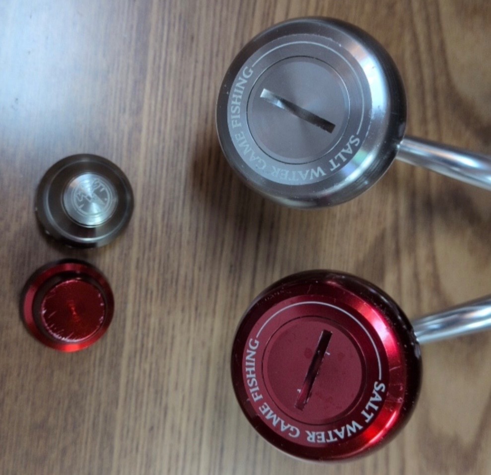 STUDIO OCEAN MARK Power Handles AE85 AG41 for Daiwa Saltiga Catalina from Japan