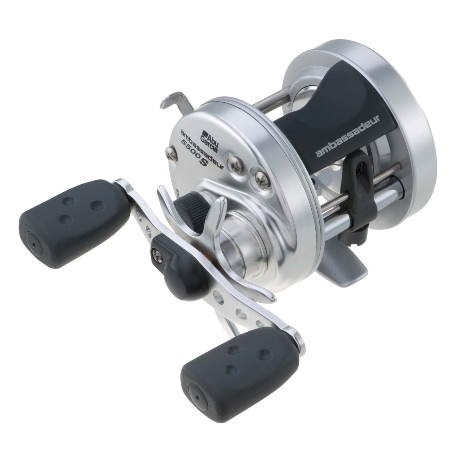 Abu Garcia Ambassadeur 6500S Right-Hand Baitcast Reel AMBS-6500 Silver BRAND NEW