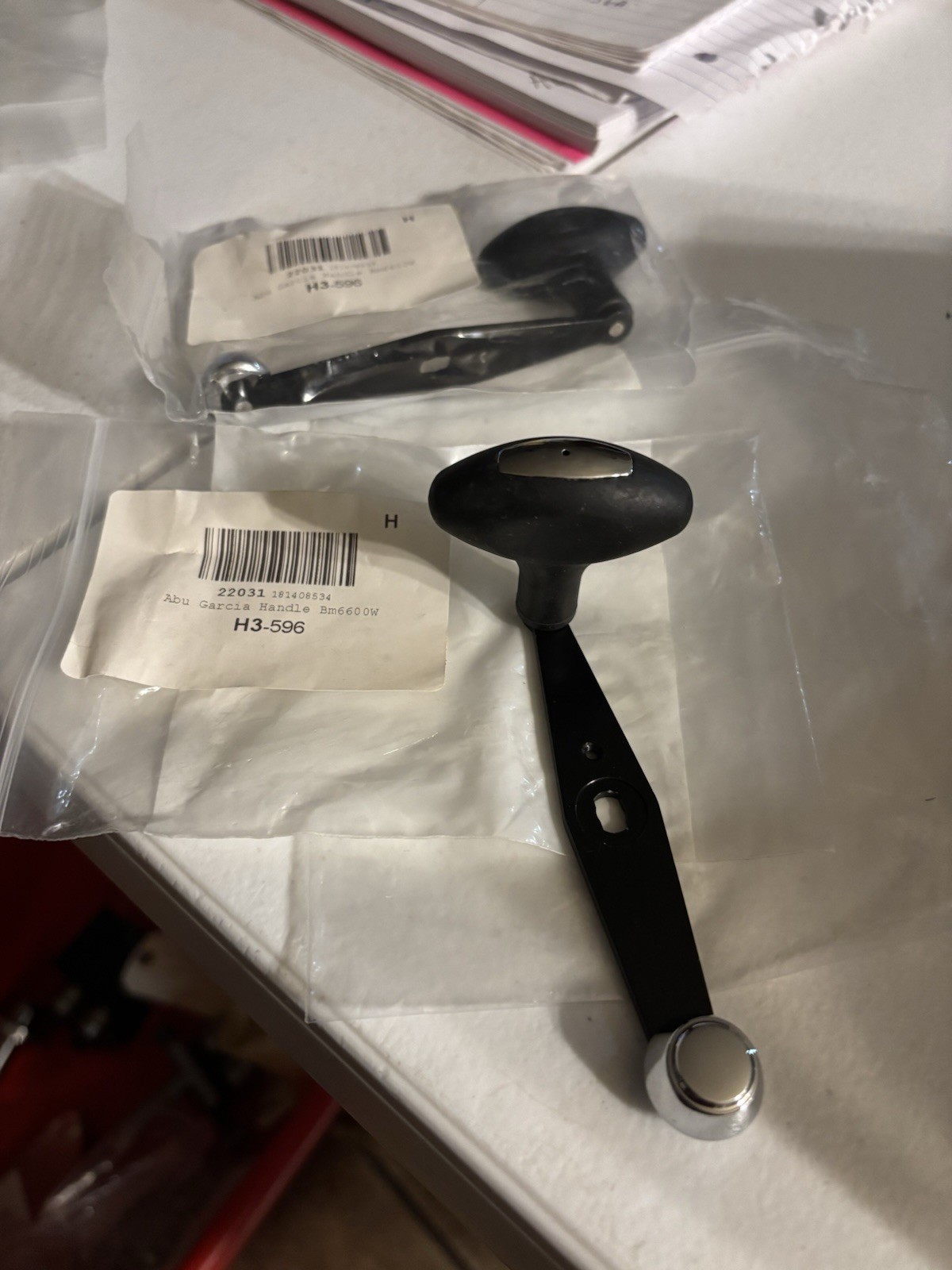 Genuine Abu Garcia 22031 Black Handel BM6600W For Ambassador