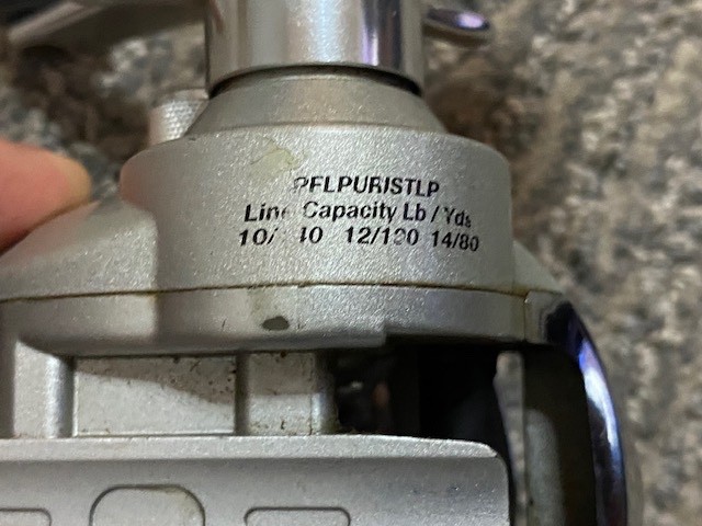 Pflueger Purist Baitcaster Reel PFLPURISTLP RH Retrieve 8 Bearings 6.3:1 Ratio