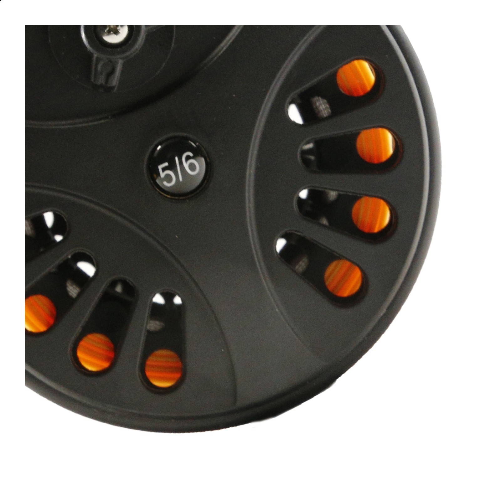 Pre-Spooled Fly Fishing Reel Size 5/6 WT 3.75in Width 4.25in Height Lightweight