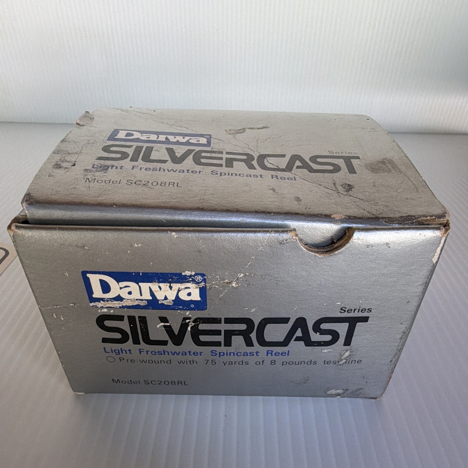 Vintage Daiwa Silvercast SC208RL Spincast Reel 4.1:1 1BB 8/75 Green Box Manual