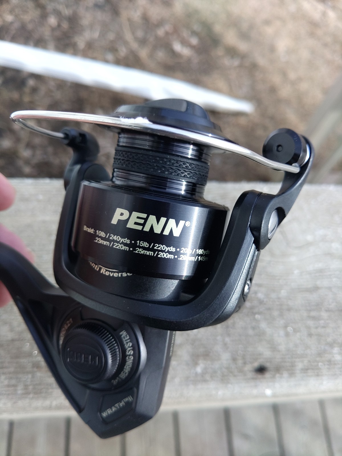 PENN Wrath II 2500 Spinning Reel. Model WRTHII2500. New Off Combo.