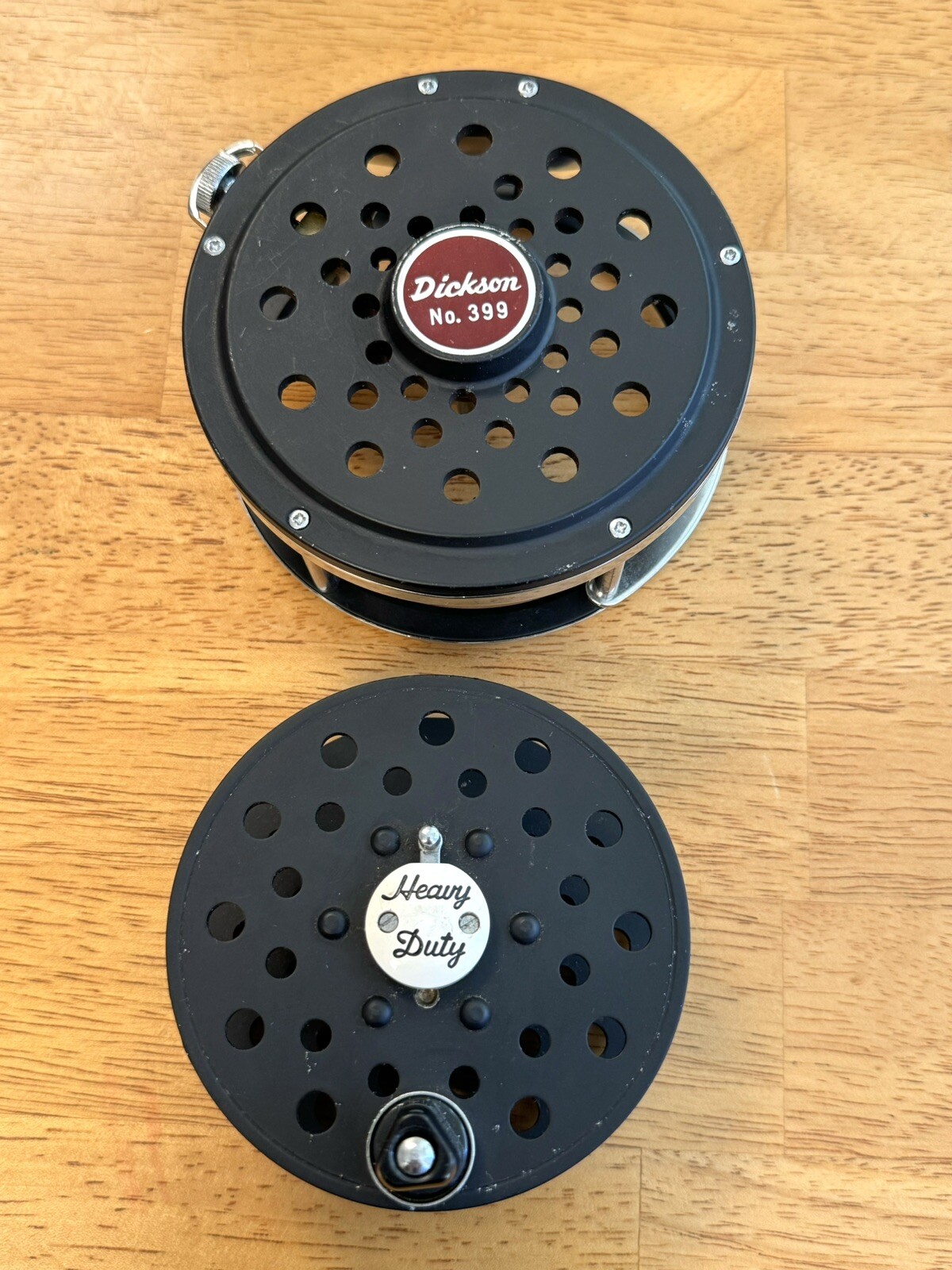 Dickson 399 Heavy Duty Fly Fishing Reel Made In Japan Nice One!