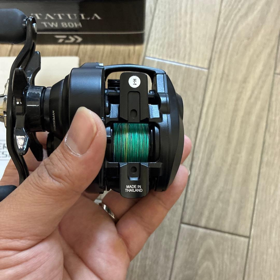 Daiwa TATULA TW 80H bait reel in excellent condition Daiwa