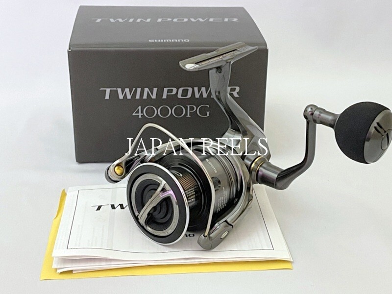 NEW SHIMANO 24 TWIN POWER 4000 PG SPINNING REEL4.4:1 *1-3 DAYS FAST DELIVERY*
