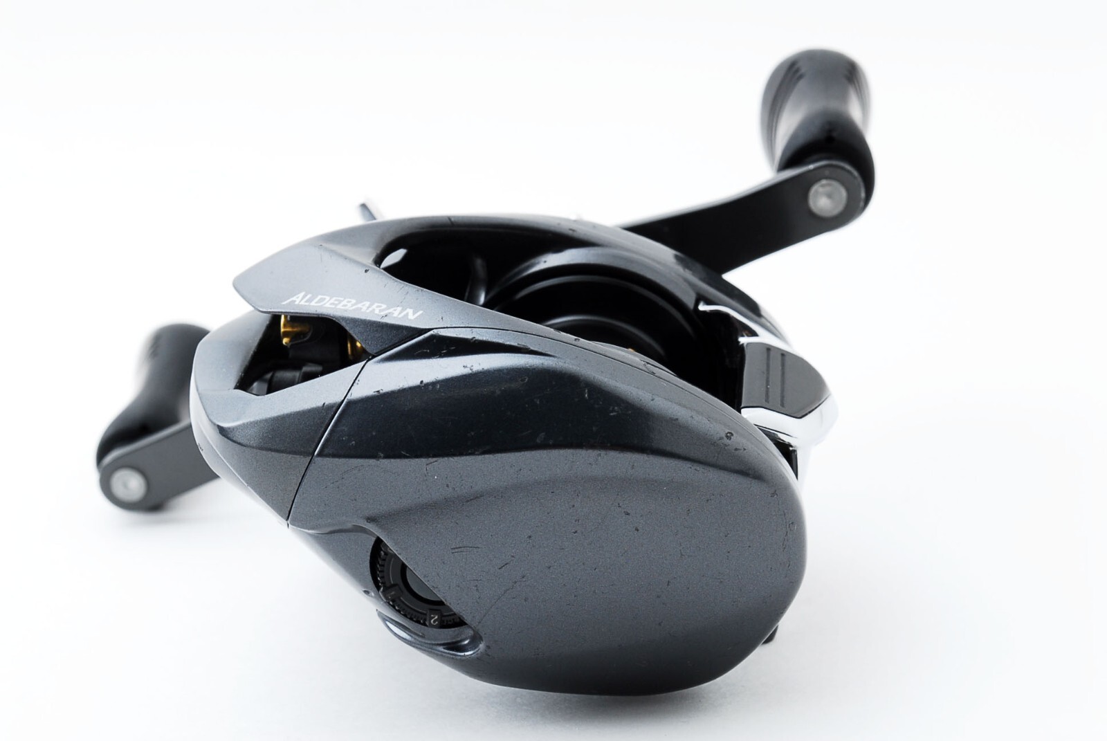 🌟EXC+3🌟 Shimano 15 Aldebaran 50 Right Custom Handle Baitcast Reel JAPAN #115