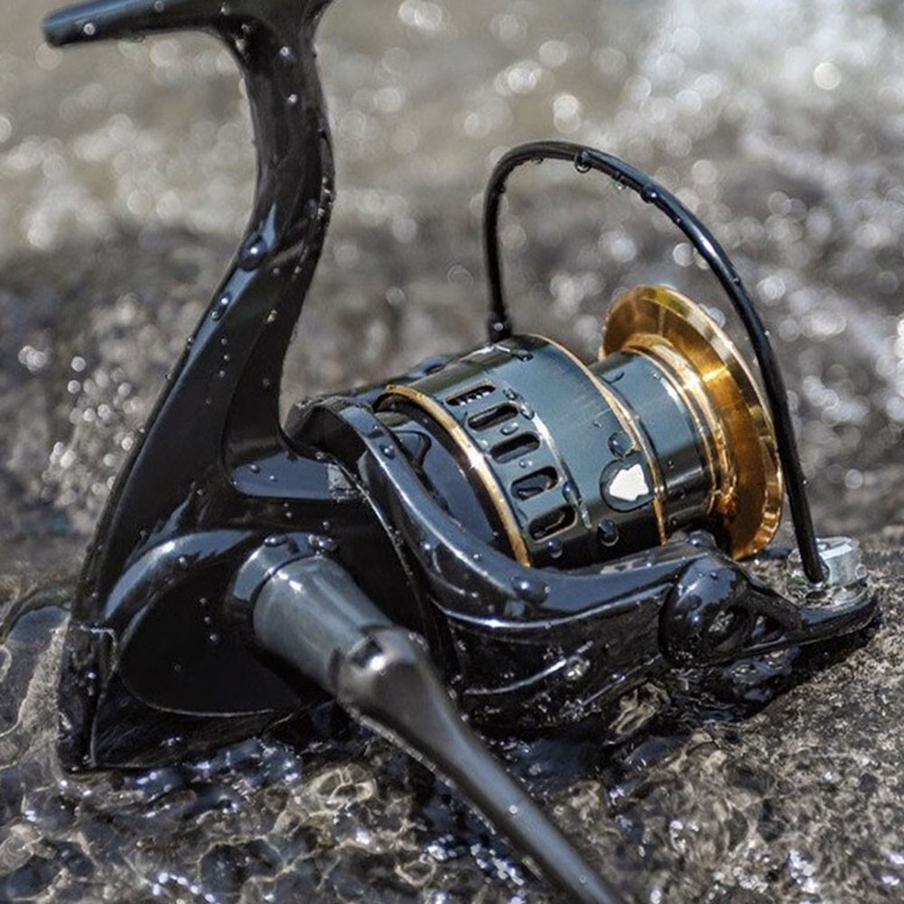 Fishing Reel Metal Body Aluminum Spool Zinc Gear Brass Spindle for Carp