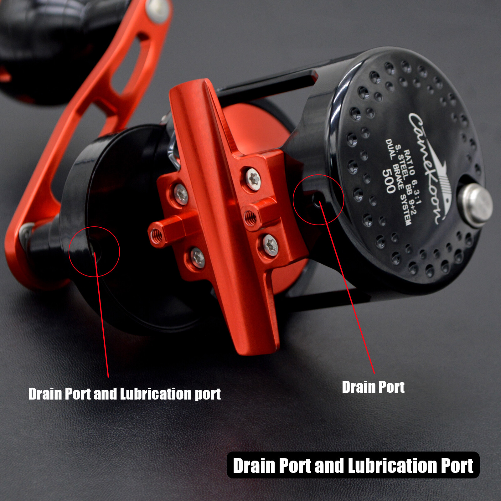 CAMEKOON Trolling Reels up to 66LB Lever Drag Deep Sea Saltwater Jigging Fishing