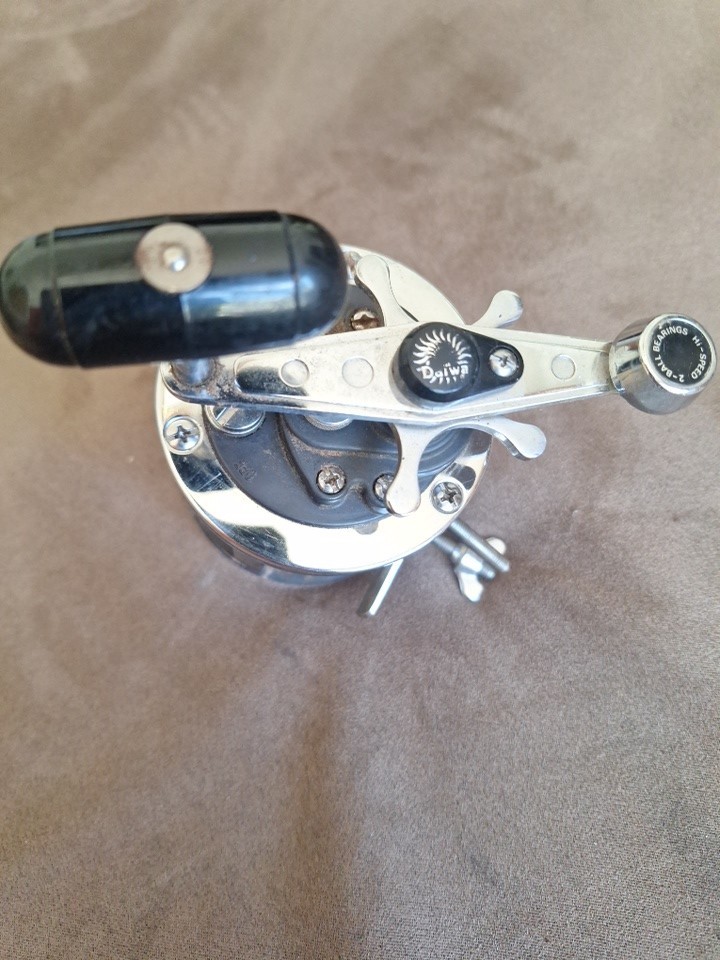 Vintage Daiwa 2 Ball Bearings Hi Speed Reel