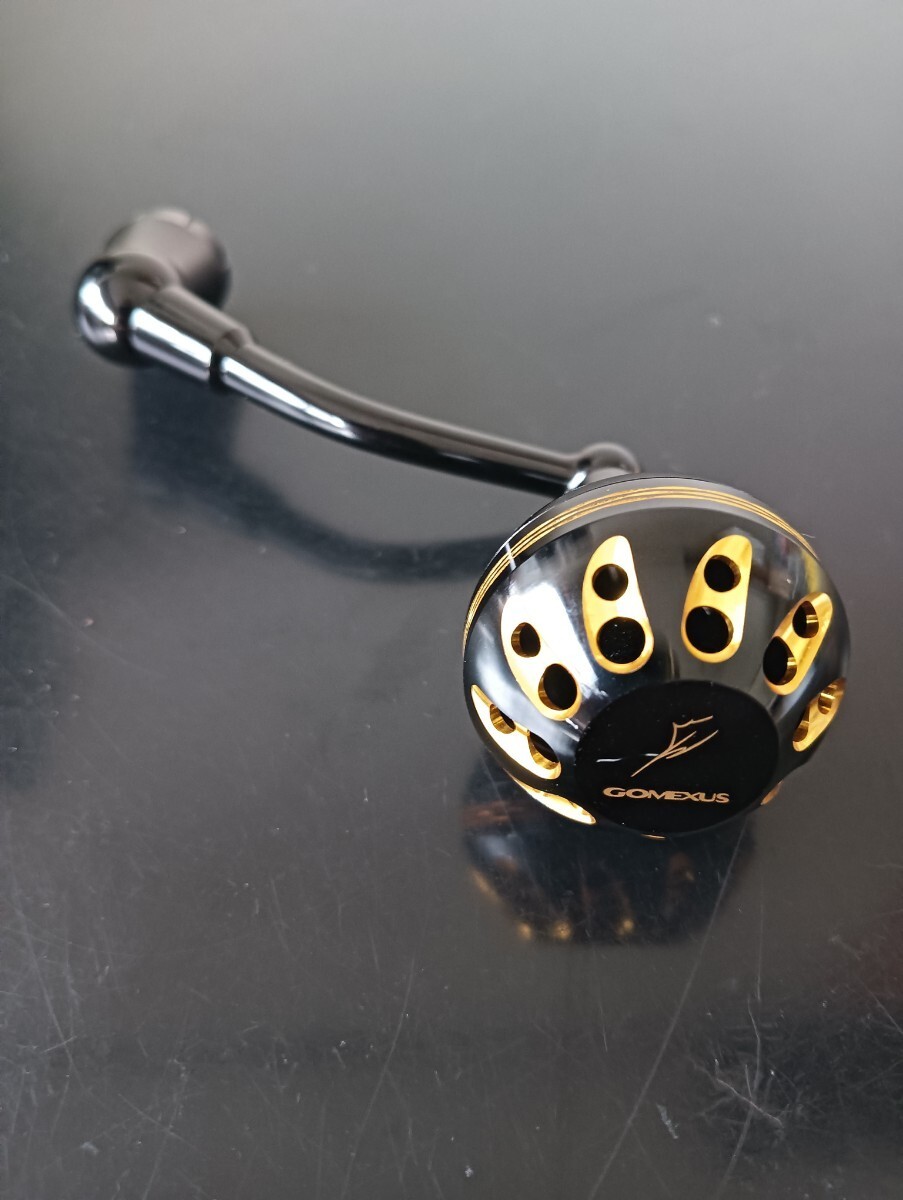 DAIWA 65mm Handle Black Gomexus Power Round Knob for Daiwa