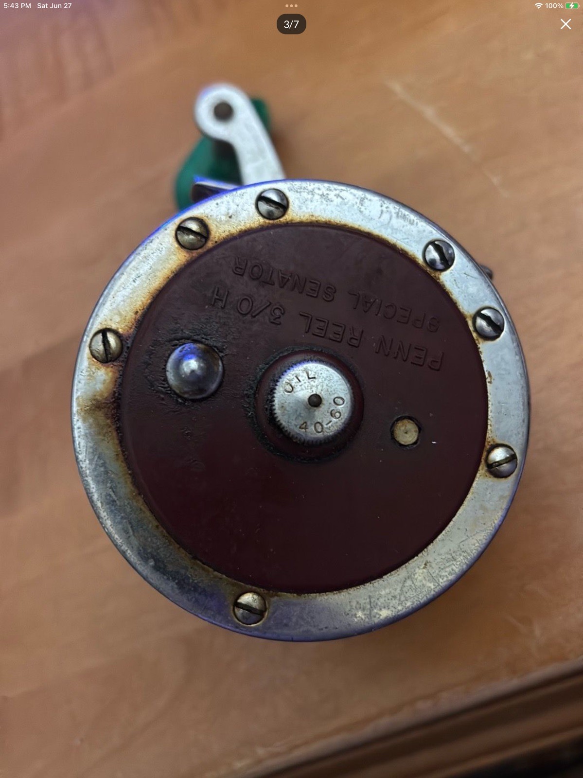 Penn Reel 3/0 H Special Senator 112H Saltwater Fishing Reel