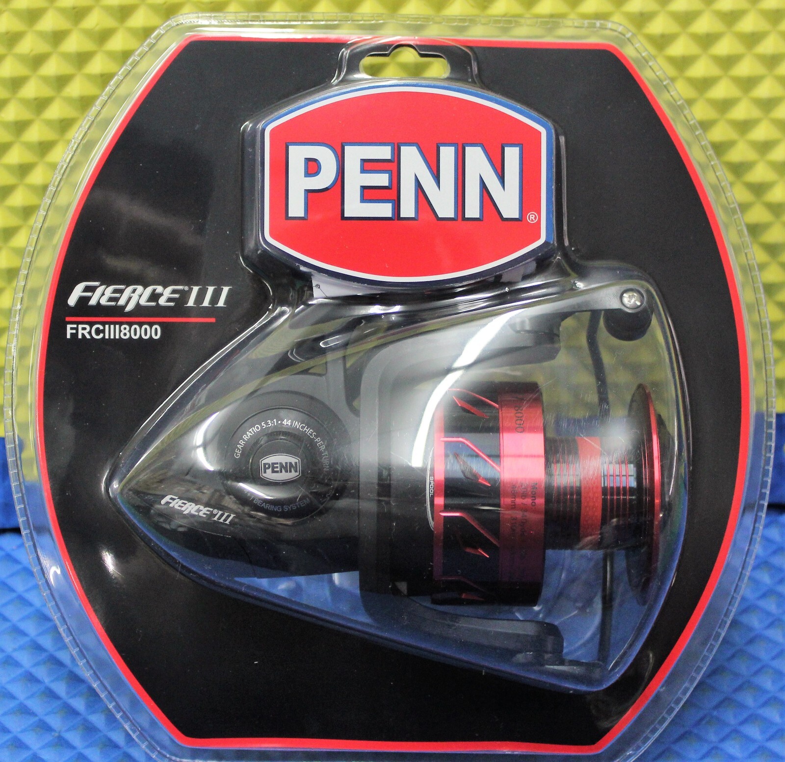 Penn Fierce III Spinning Reel FRCIII8000C Clam Pack