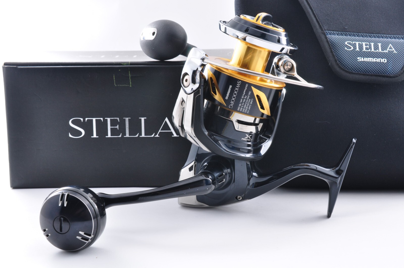 Shimano 19 Stella SW 10000PG Spinning Fishing Reel Near Mint From Japan #967 VTR