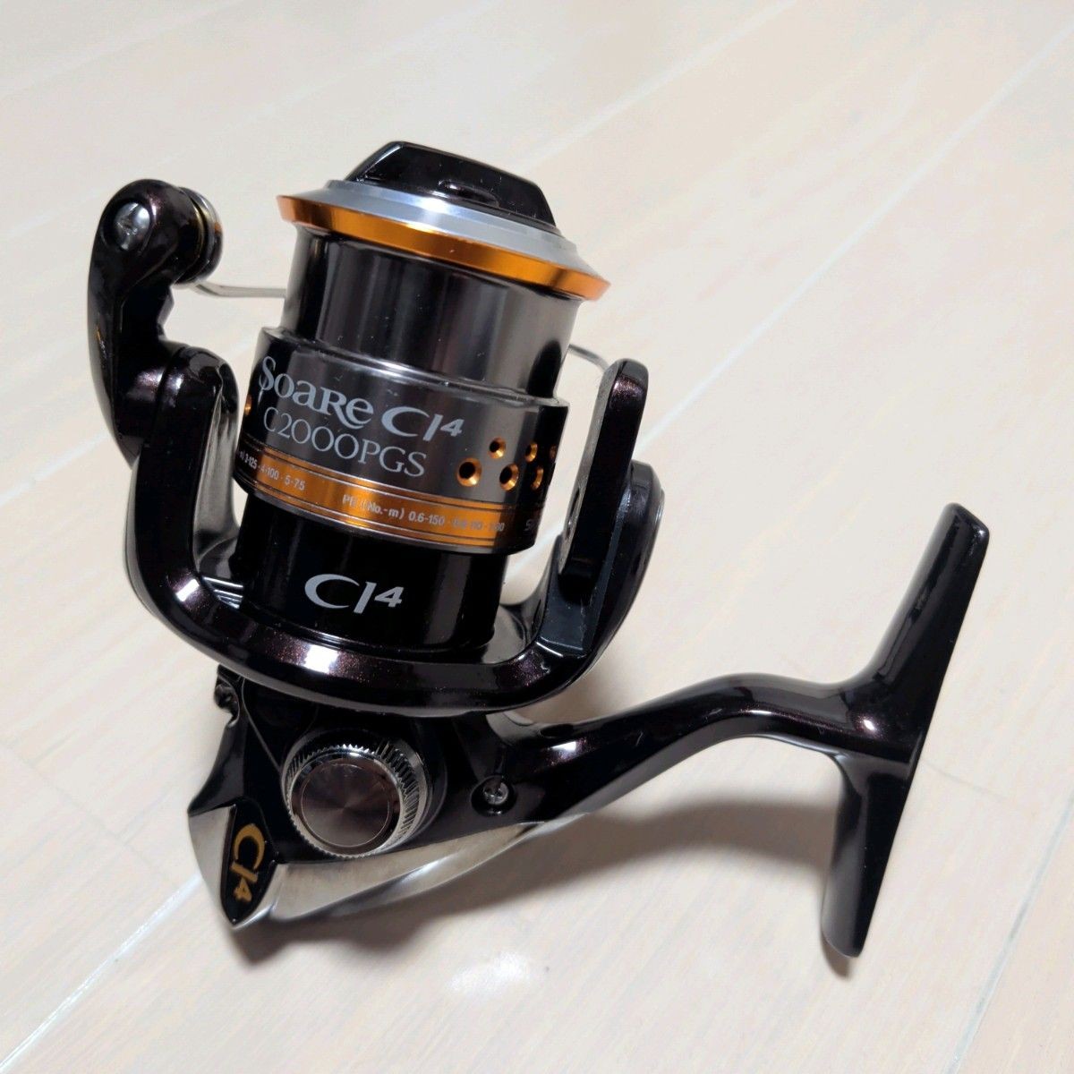 SHIMANO 10 Soare CI4 C2000PGS Spinning Reel Ajing Mebaru Model SHIMANO Soare 10