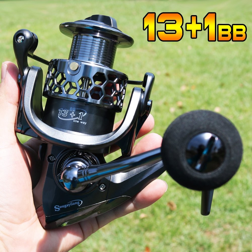 Sougayilang XY3000 Fishing Reel Lightweight Powerful Drag System for All Waters