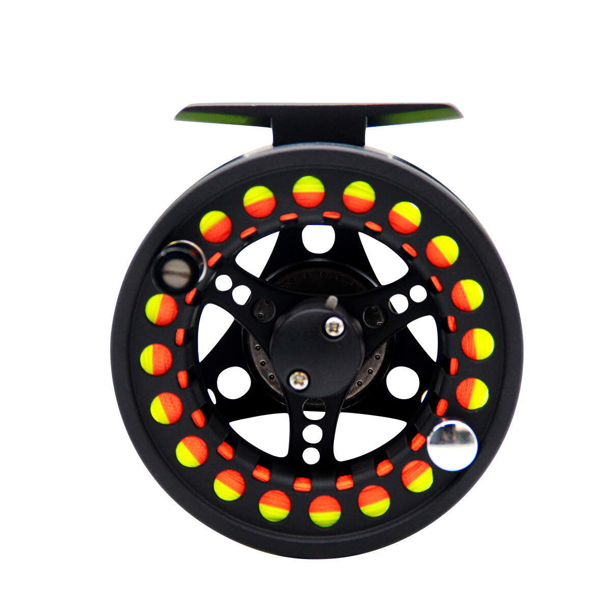 3/4 5/6 7/8 WT Black Fly Fishing Reel With WF 3/5/8F Fly Fishing Line Combo